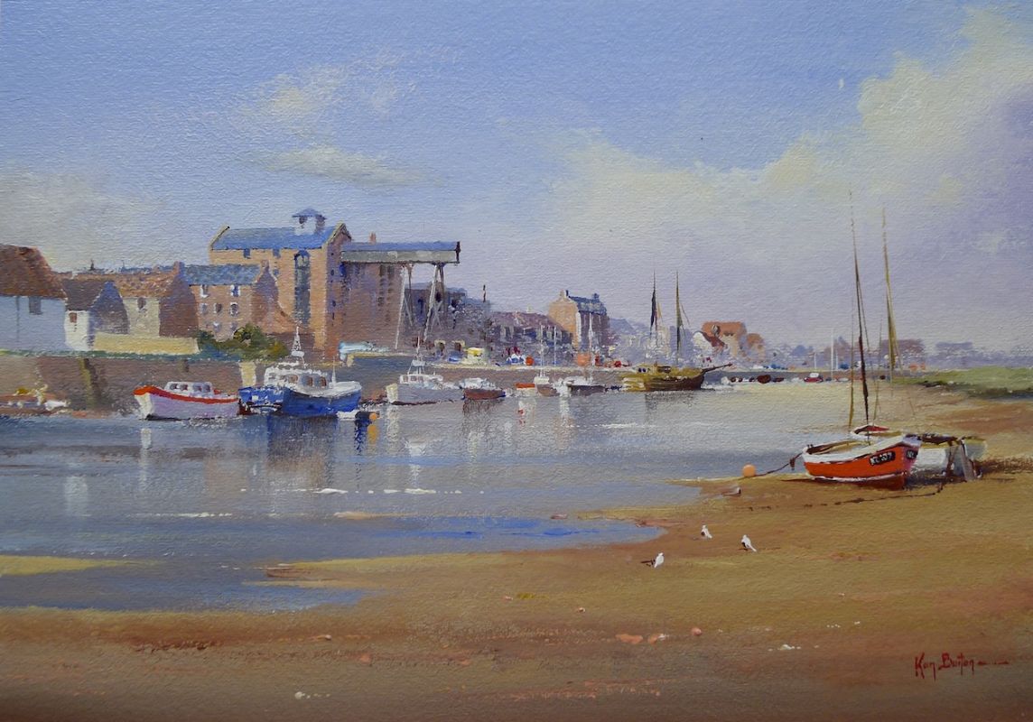 Painting of Wells North Norfolk